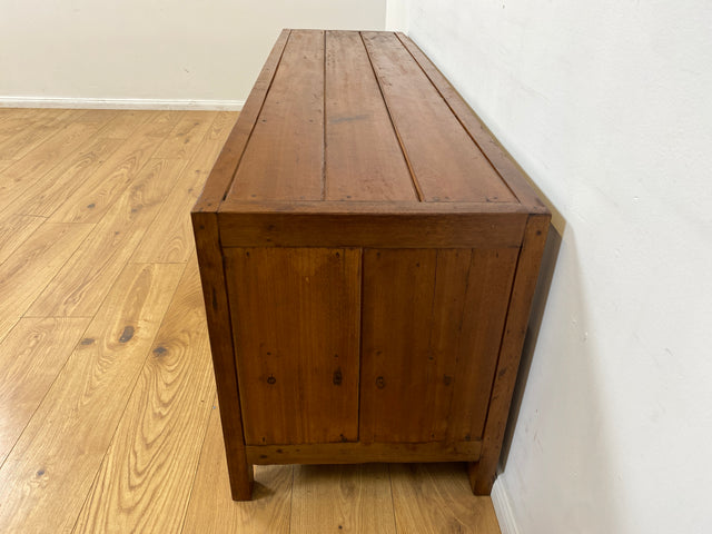 Boatwood by WMK I Besonders schönes 180 cm langes TV Lowboard aus altem Bootsholz I nachhaltiges & handgefertigtes Unikat I Teakholz massiv I Kommode Bank Board Anrichte Bootsmöbel Rostock Bremen Sylt