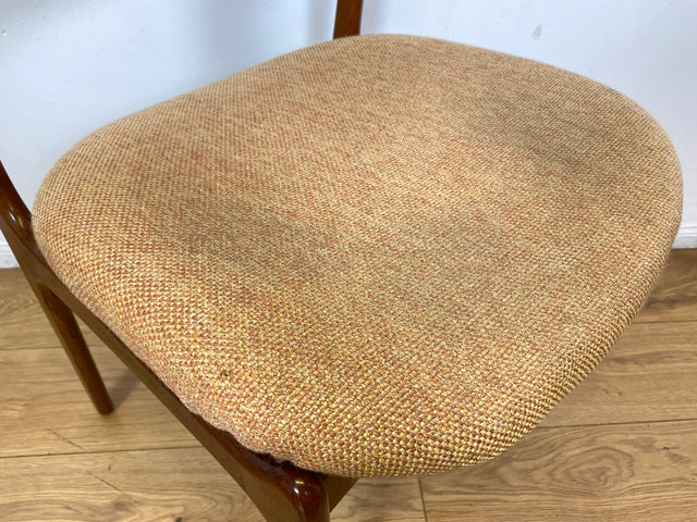 WMK I 4er Set skandinavischer Designer Stühle Model 49 von Erik Buck für O.D. Møbler I Teakholz I Esszimmerstühle Küchenstühle Chairs Danish Design Mid-Century Vintage Teak I Berlin Stuttgart Dresden