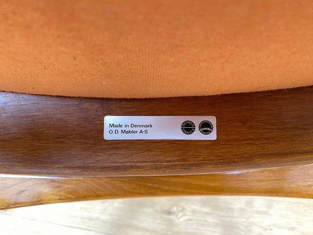 WMK I 4er Set skandinavischer Designer Stühle Model 49 von Erik Buck für O.D. Møbler I Teakholz I Esszimmerstühle Küchenstühle Chairs Danish Design Mid-Century Vintage Teak I Berlin Stuttgart Dresden