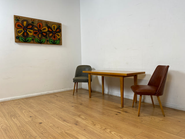WMK I Stilvoller heller 60er Jahre Designer Couchtisch I Modell 602 von Franz Ehrlich für VEB Hellerau