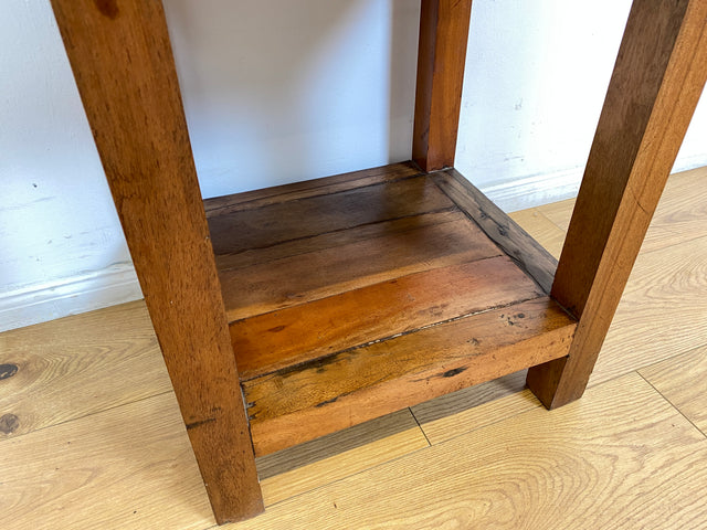 Boatwood by WMK I Besonderes Regal mit Lamellentüren I Handmade Unikat aus altem Bootsholz I Teakholz massiv I Holzregal Bücherregal Bücherschrank Küchenregal Badschrank Badregal Flurregal Berlin Kiel