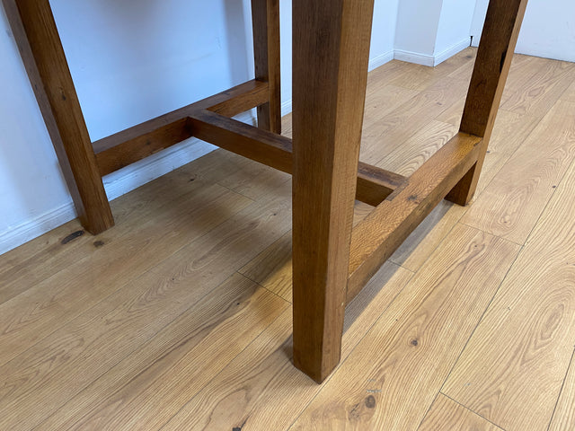 Boatwood by WMK I Sehr schöner Bartisch aus altem Bootsholz I ein handmade Unikat aus massivem Teakholz, Outdoor geeignet # Tisch Esstisch Küchentisch Holztisch Stehtisch Bar Gastro Berlin Usedom Kiel