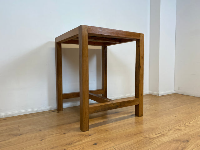 Boatwood by WMK I Sehr schöner Bartisch aus altem Bootsholz I ein handmade Unikat aus massivem Teakholz, Outdoor geeignet # Tisch Esstisch Küchentisch Holztisch Stehtisch Bar Gastro Berlin Usedom Kiel