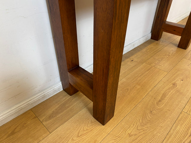 Boatwood by WMK I Besonders schöne Konsole mit Schubladen I handgefertigt aus altem Bootsholz I Teakholz massiv I Schrank Sideboard Kommode Ablage Flurkommode Anrichte I Berlin Schweinfurt Dresden