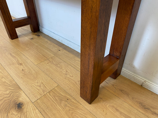 Boatwood by WMK I Besonders schöne Konsole mit Schubladen I handgefertigt aus altem Bootsholz I Teakholz massiv I Schrank Sideboard Kommode Ablage Flurkommode Anrichte I Berlin Schweinfurt Dresden