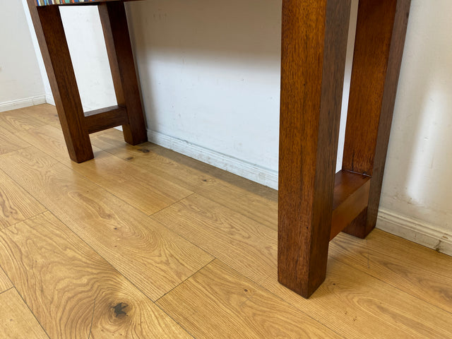 Boatwood by WMK I Besonders schöne Konsole mit Schubladen I handgefertigt aus altem Bootsholz I Teakholz massiv I Schrank Sideboard Kommode Ablage Flurkommode Anrichte I Berlin Schweinfurt Dresden