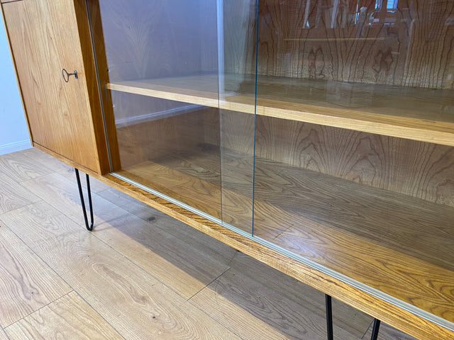 WMK I Designer Sideboard 602/M von VEB Hellerau aus 1962 in Senesche auf Hairpin Metallfüßen