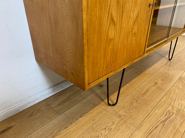 WMK I Designer Sideboard 602/M von VEB Hellerau aus 1962 in Senesche auf Hairpin Metallfüßen