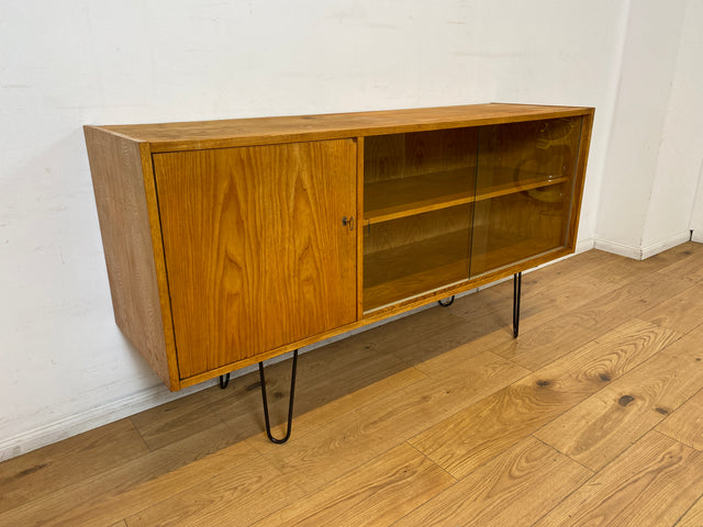 WMK I Designer Sideboard 602/M von VEB Hellerau aus 1962 in Senesche auf Hairpin Metallfüßen