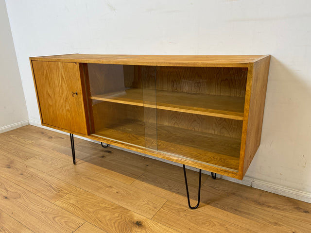 WMK I Designer Sideboard 602/M von VEB Hellerau aus 1962 in Senesche auf Hairpin Metallfüßen