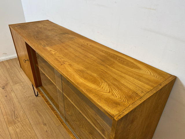 WMK I Designer Sideboard 602/M von VEB Hellerau aus 1962 in Senesche auf Hairpin Metallfüßen
