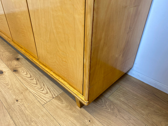 WMK I Raumaufhellender großer Mid-Century Kleiderschrank mit perfekter Aufteilung inkl. Schublade I Schlafzimmerschrank Wäscheschrank Schrank Wardrobe Vintage 50er 60er Berlin Brandenburg Hamburg