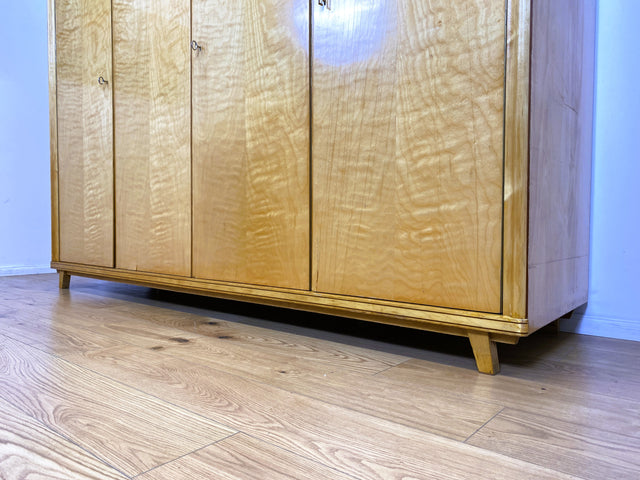WMK I Raumaufhellender großer Mid-Century Kleiderschrank mit perfekter Aufteilung inkl. Schublade I Schlafzimmerschrank Wäscheschrank Schrank Wardrobe Vintage 50er 60er Berlin Brandenburg Hamburg