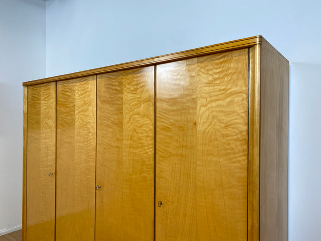 WMK I Raumaufhellender großer Mid-Century Kleiderschrank mit perfekter Aufteilung inkl. Schublade I Schlafzimmerschrank Wäscheschrank Schrank Wardrobe Vintage 50er 60er Berlin Brandenburg Hamburg