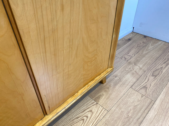 WMK I Raumaufhellender großer Mid-Century Kleiderschrank mit perfekter Aufteilung inkl. Schublade I Schlafzimmerschrank Wäscheschrank Schrank Wardrobe Vintage 50er 60er Berlin Brandenburg Hamburg