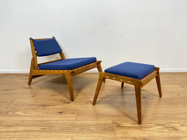 WMK # 1/2 Sehr rarer "Hunting Chair" , das Original aus PGH Erzgebirgisches Kunsthandwerk Annaberg Buchholz in sehr gutem Zustand