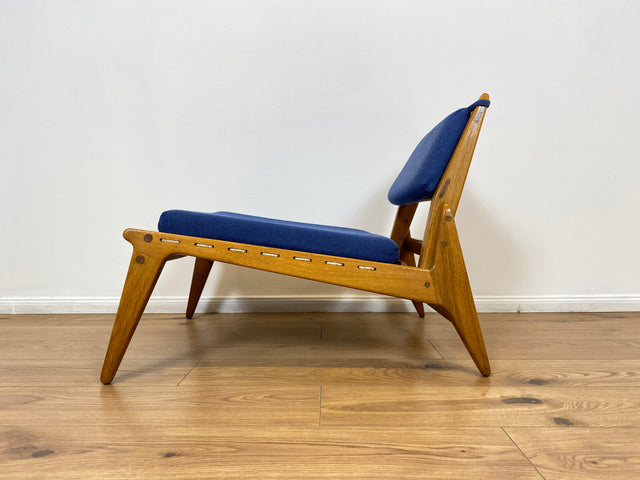 WMK # 1/2 Sehr rarer "Hunting Chair" , das Original aus PGH Erzgebirgisches Kunsthandwerk Annaberg Buchholz in sehr gutem Zustand