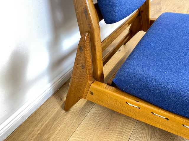 WMK # 1/2 Sehr rarer "Hunting Chair" , das Original aus PGH Erzgebirgisches Kunsthandwerk Annaberg Buchholz in sehr gutem Zustand