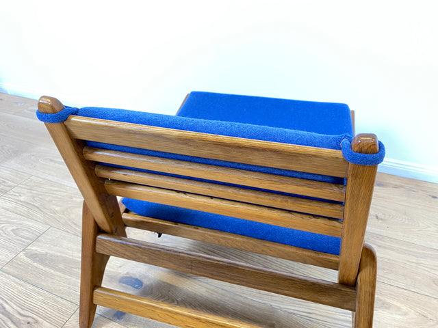 WMK # 1/2 Sehr rarer "Hunting Chair" , das Original aus PGH Erzgebirgisches Kunsthandwerk Annaberg Buchholz in sehr gutem Zustand
