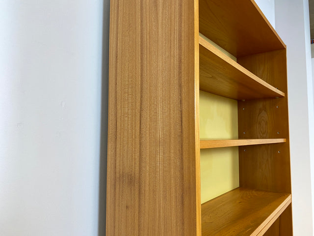 WMK Stilvoller & geräumiger 1960er Jahre Designer Schreibschrank von Bruno Knoblauch für VEB Hellerau # Sekretär Schreibtisch Bücherregal Regal Highboard Regalwand Kommode Desk Mid-Century Vintage DDR