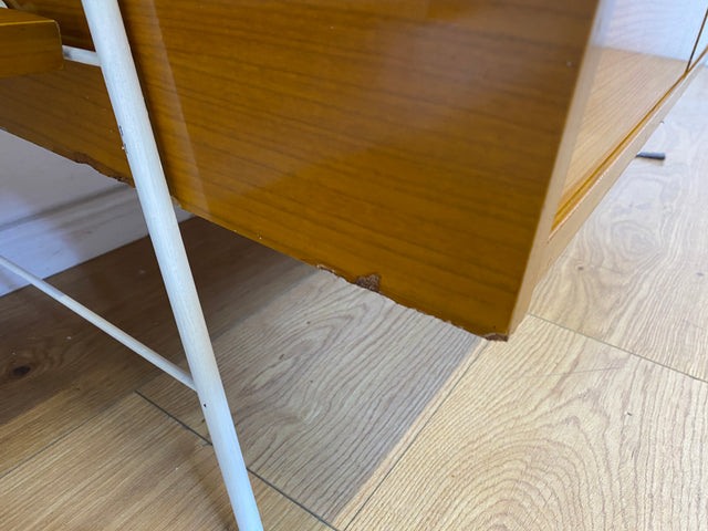 Kultiges modulares DDR Regalsystem Sybille aus 1968 mit Kleiderschrank & Vitrine
