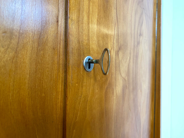 WMK I Stilvoller Mid-Century Wohnzimmerschrank mit Schubladen