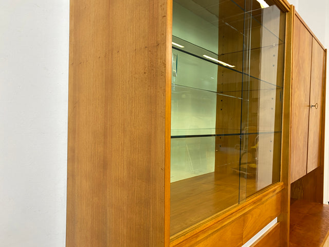 WMK I Stilvoller Mid-Century Wohnzimmerschrank mit Schubladen
