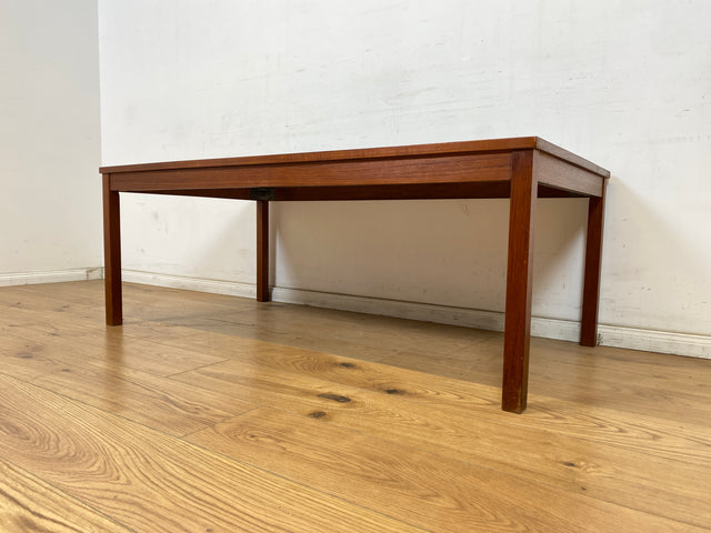 WMK Schöner, großer und sehr gut erhaltener skandinavischer Couchtisch mit kunstvollen und pflegeleichten Fliesen # Wohnzimmertisch Fliesentisch Coffee table Mid-Century Danish Design Vintage Retro