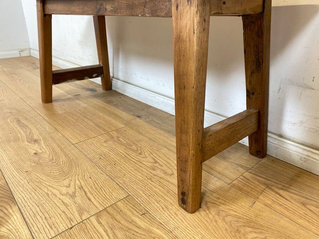 Boatwood by WMK # Meeresblaue 100cm lange Sitzbank aus altem Bootsholz, ein handgefertigtes Unikat aus massivem Teakholz # Bank Holzbank Gartenbank Bench Küchenbank Gartenmöbel Balkonmöbel Treibholz