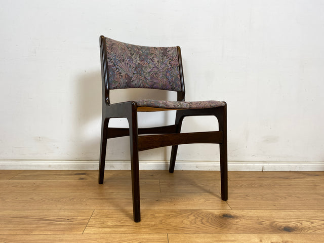WMK Set aus 4 sehr gut erhaltenen skandinavischen Designerstühlen Modell 89 von Erik Buch für Anderssstrup # Stühle Esszimmerstühle Küchenstühle Design Dining Chairs Mid-Century Danish Design Vintage