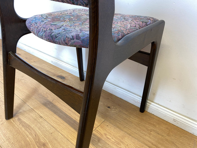 WMK Set aus 4 sehr gut erhaltenen skandinavischen Designerstühlen Modell 89 von Erik Buch für Anderssstrup # Stühle Esszimmerstühle Küchenstühle Design Dining Chairs Mid-Century Danish Design Vintage
