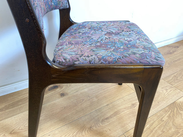 WMK Set aus 4 sehr gut erhaltenen skandinavischen Designerstühlen Modell 89 von Erik Buch für Anderssstrup # Stühle Esszimmerstühle Küchenstühle Design Dining Chairs Mid-Century Danish Design Vintage