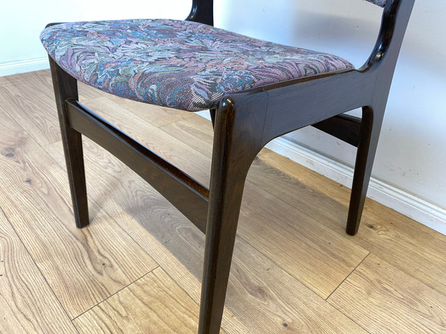 WMK Set aus 4 sehr gut erhaltenen skandinavischen Designerstühlen Modell 89 von Erik Buch für Anderssstrup # Stühle Esszimmerstühle Küchenstühle Design Dining Chairs Mid-Century Danish Design Vintage