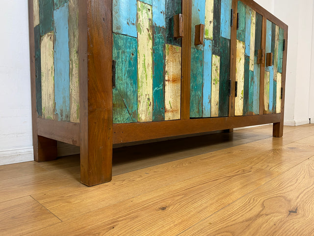 Boatwood by WMK I Nachhaltiges Sideboard handgefertigt aus altem Bootsholz