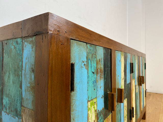 Boatwood by WMK I Nachhaltiges Sideboard handgefertigt aus altem Bootsholz