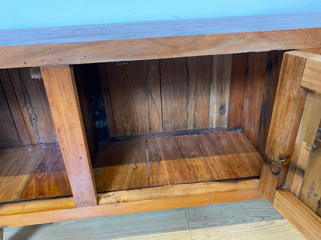 Boatwood by WMK I Bunterschönes Sideboard handgefertigt aus altem Bootsholz