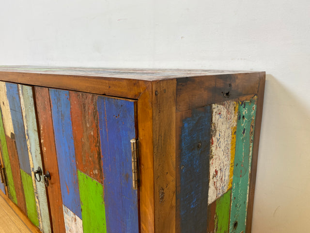 Boatwood by WMK I Nachhaltiges Sideboard handgefertigt aus altem Bootsholz