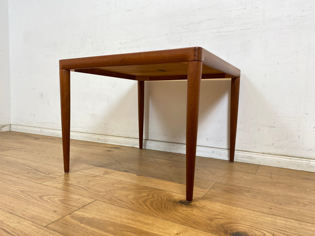 WMK Hochwertiger und sehr gut erhaltener skandinavischer Mid-Century Couchtisch aus massivem Teakholz # Wohnzimmertisch Coffee Table Beistelltisch Vintage 60er Danish Design Teak # Versand möglich