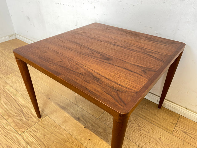 WMK Hochwertiger und sehr gut erhaltener skandinavischer Mid-Century Couchtisch aus massivem Teakholz # Wohnzimmertisch Coffee Table Beistelltisch Vintage 60er Danish Design Teak # Versand möglich