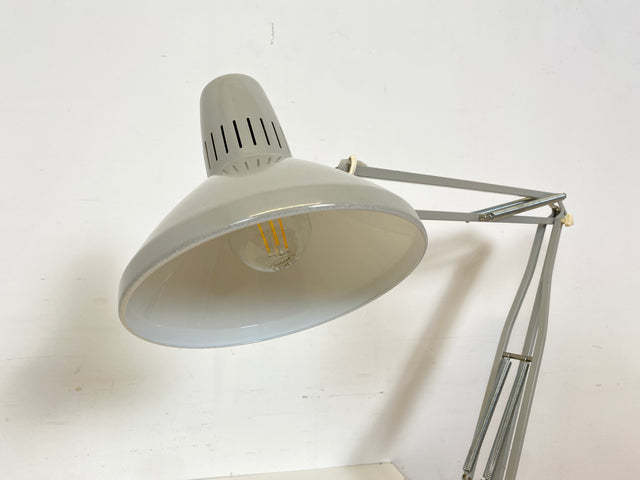 WMK Stilvolle & sehr gut erhaltene verstellbare skandinavische Space Age Tischlampe Type 2312 von Waso Ledu # Gelenkleuchte Gelenklampe Lampe Leuchte Leselampe Architekten Arbeitsleuchte 60er Retro