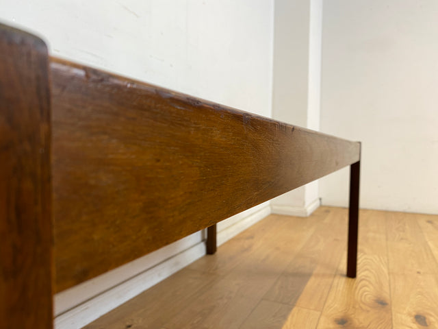 WMK Stilvoller und sehr gut erhaltener großer dänischer Couchtisch aus Palisander mit kunstvoll gestalteten Fliesen # skandinavischer Wohnzimmertisch Fliesentisch Coffee Table Mid-Century Vintage 70er