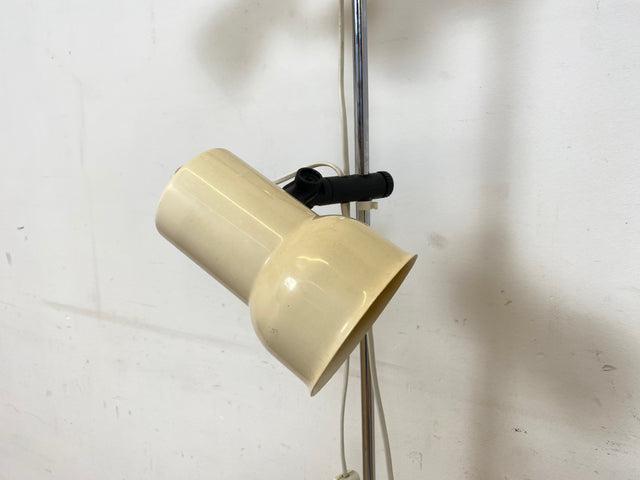 Skandinavische Space Age Stehlampe von Nordlux in Weiß mit zwei verstellbaren Leuchten I Stehleuchte Lampe Leselampe Licht Pop Art Retro Vintage Mid-Century 60er 70er I