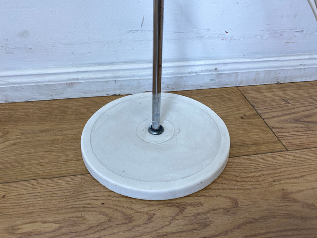 Skandinavische Space Age Stehlampe von Nordlux in Weiß mit zwei verstellbaren Leuchten I Stehleuchte Lampe Leselampe Licht Pop Art Retro Vintage Mid-Century 60er 70er I