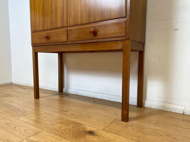 WMK I Schöner & geräumiger Mid-Century Schrank mit Schubladen und formschönen Holzgriffen I Highboard Kommode Wäscheschrank Wäschekommode Fernsehschrank Vintage 60er 70er Retro Berlin Wolfsburg NRW