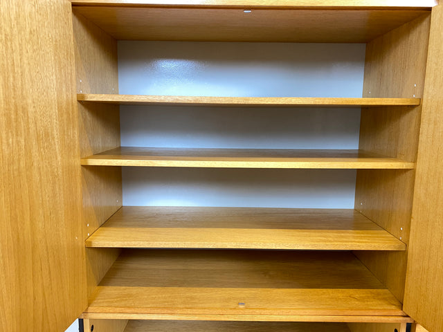 WMK I Kultiges modulares Designer Regalsystem 430 von Joachim Nebelung für VEB Hellerau I Regal Bücherregal Bücherschrank Regalwand Stringregal Sideboard Vitrine Mid-Century Vintage DDR 60er 70er