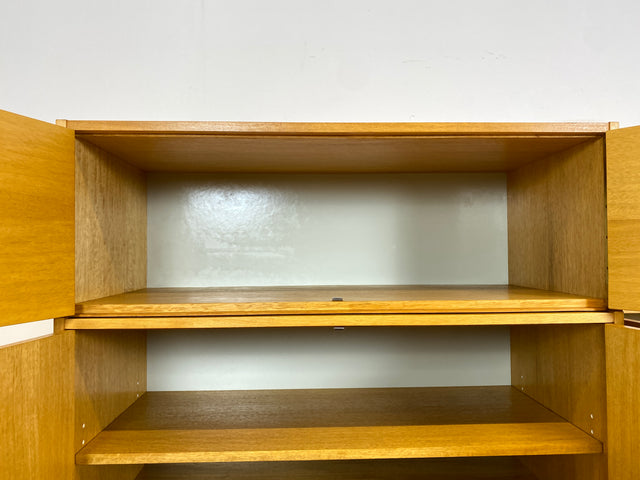 WMK I Kultiges modulares Designer Regalsystem 430 von Joachim Nebelung für VEB Hellerau I Regal Bücherregal Bücherschrank Regalwand Stringregal Sideboard Vitrine Mid-Century Vintage DDR 60er 70er