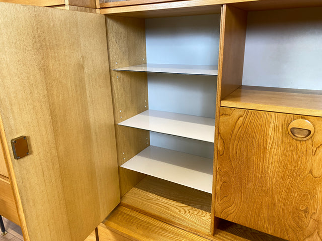 WMK I Kultiges modulares Designer Regalsystem 430 von Joachim Nebelung für VEB Hellerau I Regal Bücherregal Bücherschrank Regalwand Stringregal Sideboard Vitrine Mid-Century Vintage DDR 60er 70er