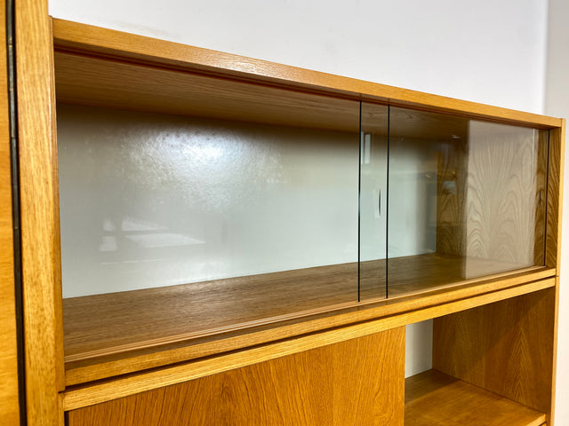 WMK I Kultiges modulares Designer Regalsystem 430 von Joachim Nebelung für VEB Hellerau I Regal Bücherregal Bücherschrank Regalwand Stringregal Sideboard Vitrine Mid-Century Vintage DDR 60er 70er