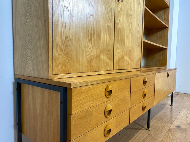 WMK I Kultiges modulares Designer Regalsystem 430 von Joachim Nebelung für VEB Hellerau I Regal Bücherregal Bücherschrank Regalwand Stringregal Sideboard Vitrine Mid-Century Vintage DDR 60er 70er (Copy)