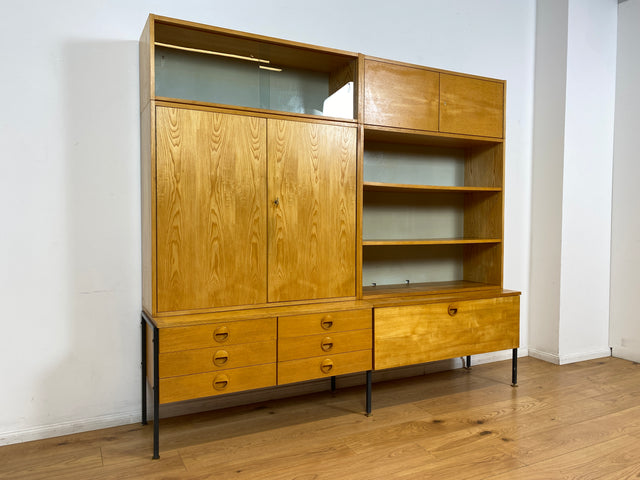 WMK I Kultiges modulares Designer Regalsystem 430 von Joachim Nebelung für VEB Hellerau I Regal Bücherregal Bücherschrank Regalwand Stringregal Sideboard Vitrine Mid-Century Vintage DDR 60er 70er (Copy)